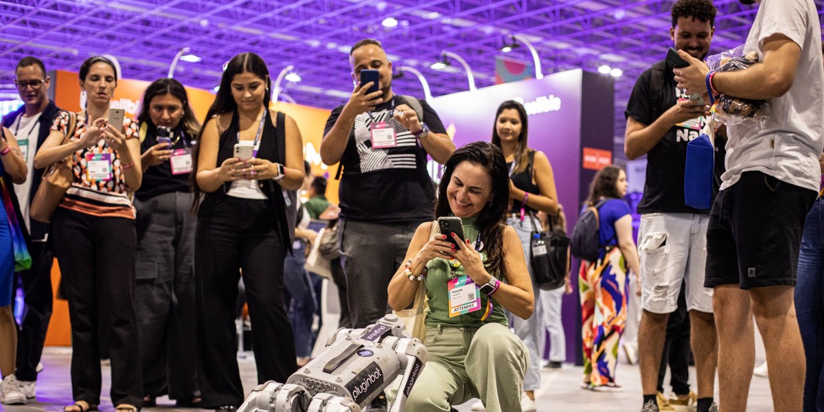 Do cachorro-robô ao tratamento de água baseado em luz: as novidades tecnológicas no Web Summit Rio