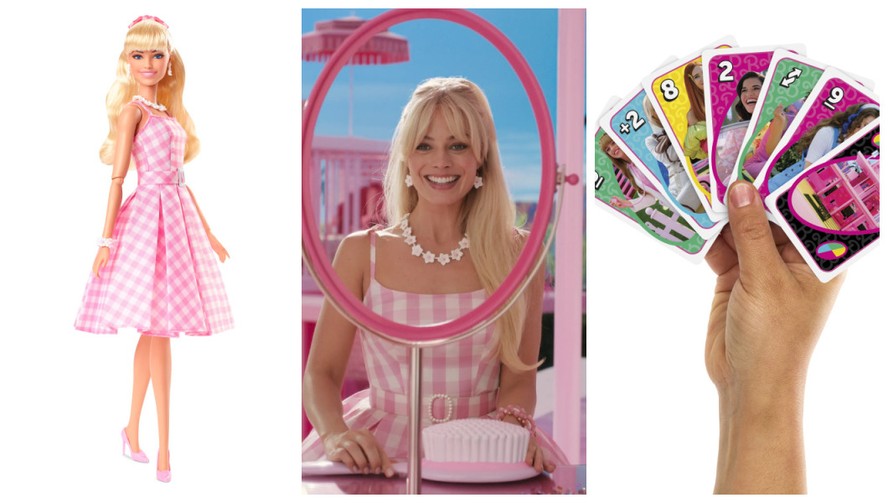 Kit 6 Roupinhas Luxo Para Barbie Vestidos Saia Macacão - Rose