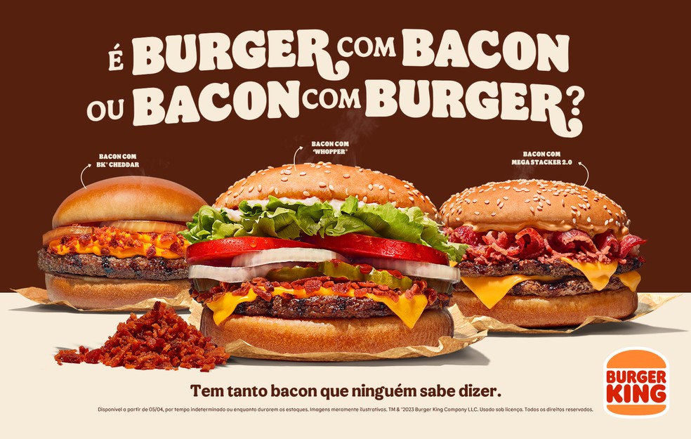 Foi bacon em tudo que vocês pediram? - Burger King Brasil