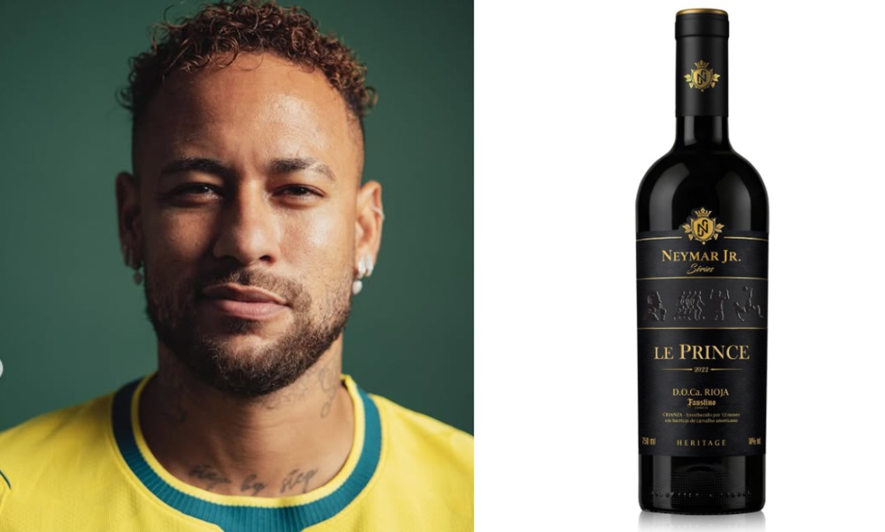 Conheça a marca de vinhos de Neymar Jr, que vende garrafas por até R$ 50 mil