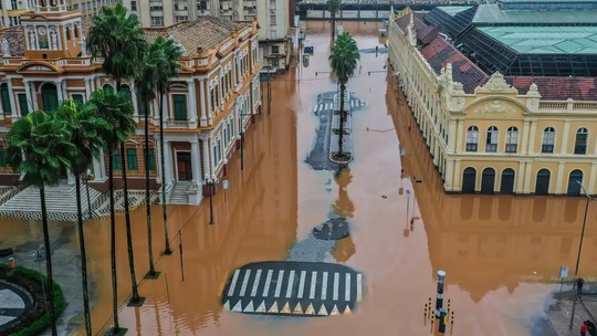 7 prédios históricos que foram impactados pelas enchentes em Porto Alegre