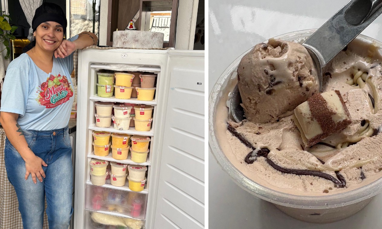 Mãe de 7 filhos deixa CLT para vender sorvetes e fatura mais de R$ 6 mil 