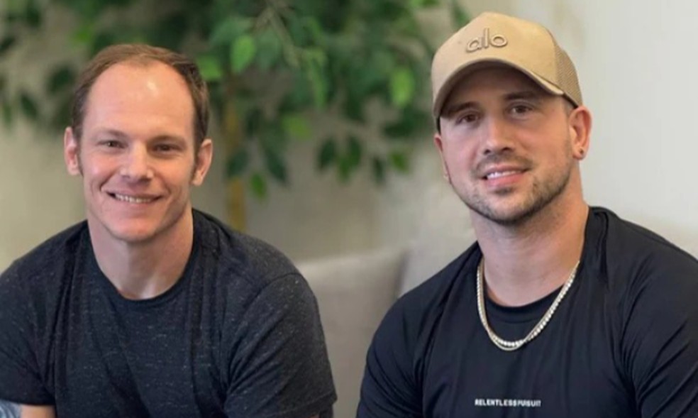 eff Taylor Yauck e Ben Glick, fundadores da PancakeNow — Foto: Reprodução/PancakeNow