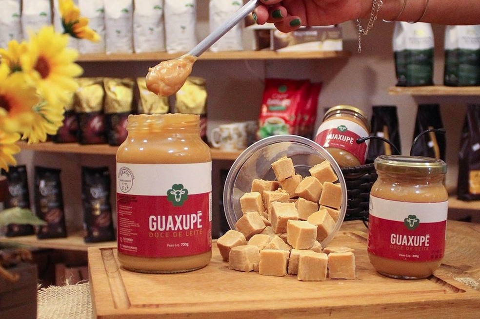 Doce de leite Guaxupé voltou com vendas pela internet — Foto: Reprodução / Instagram @guaxupealimentos