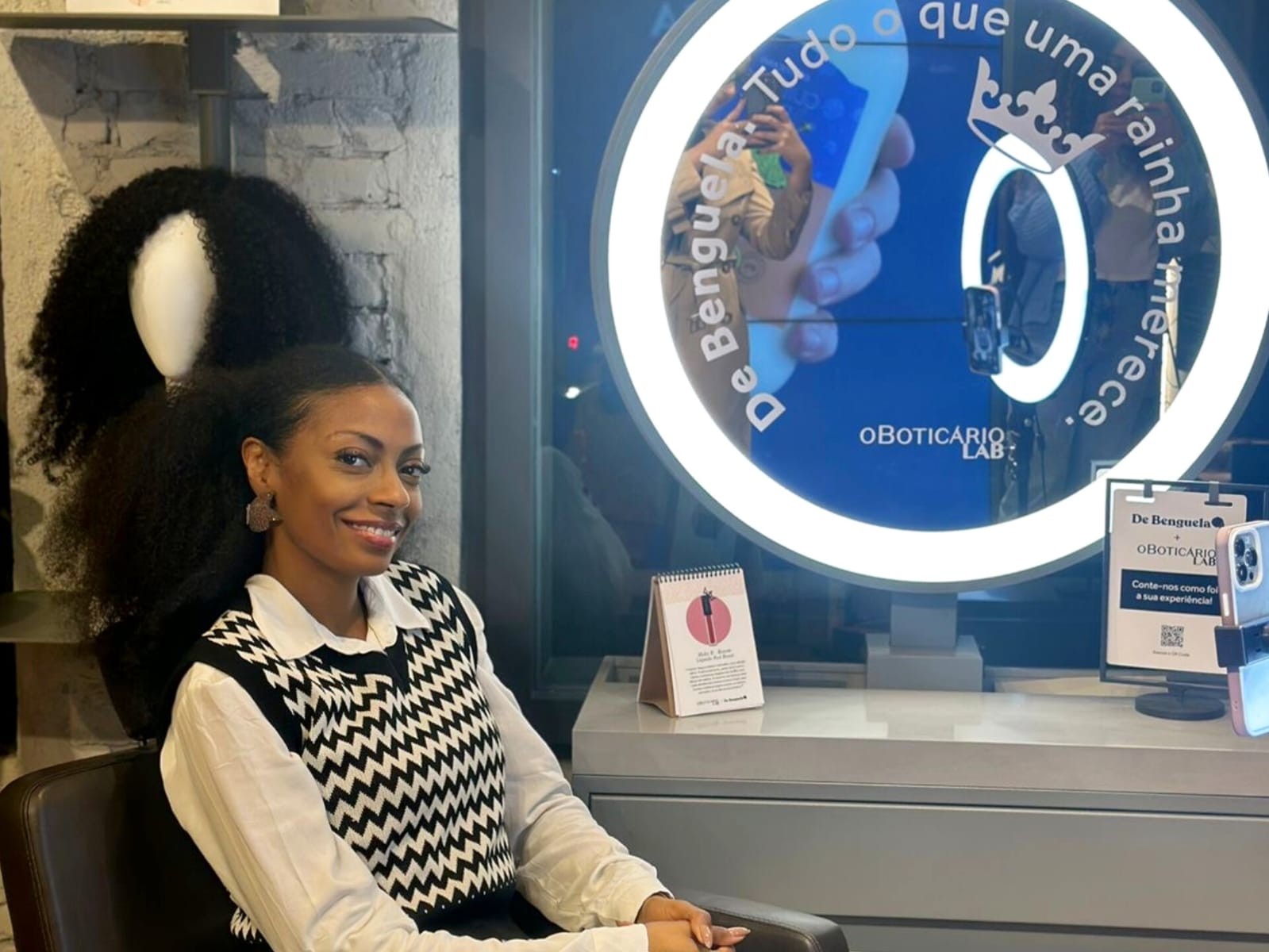 De Benguela inaugura pop-up com O Boticário