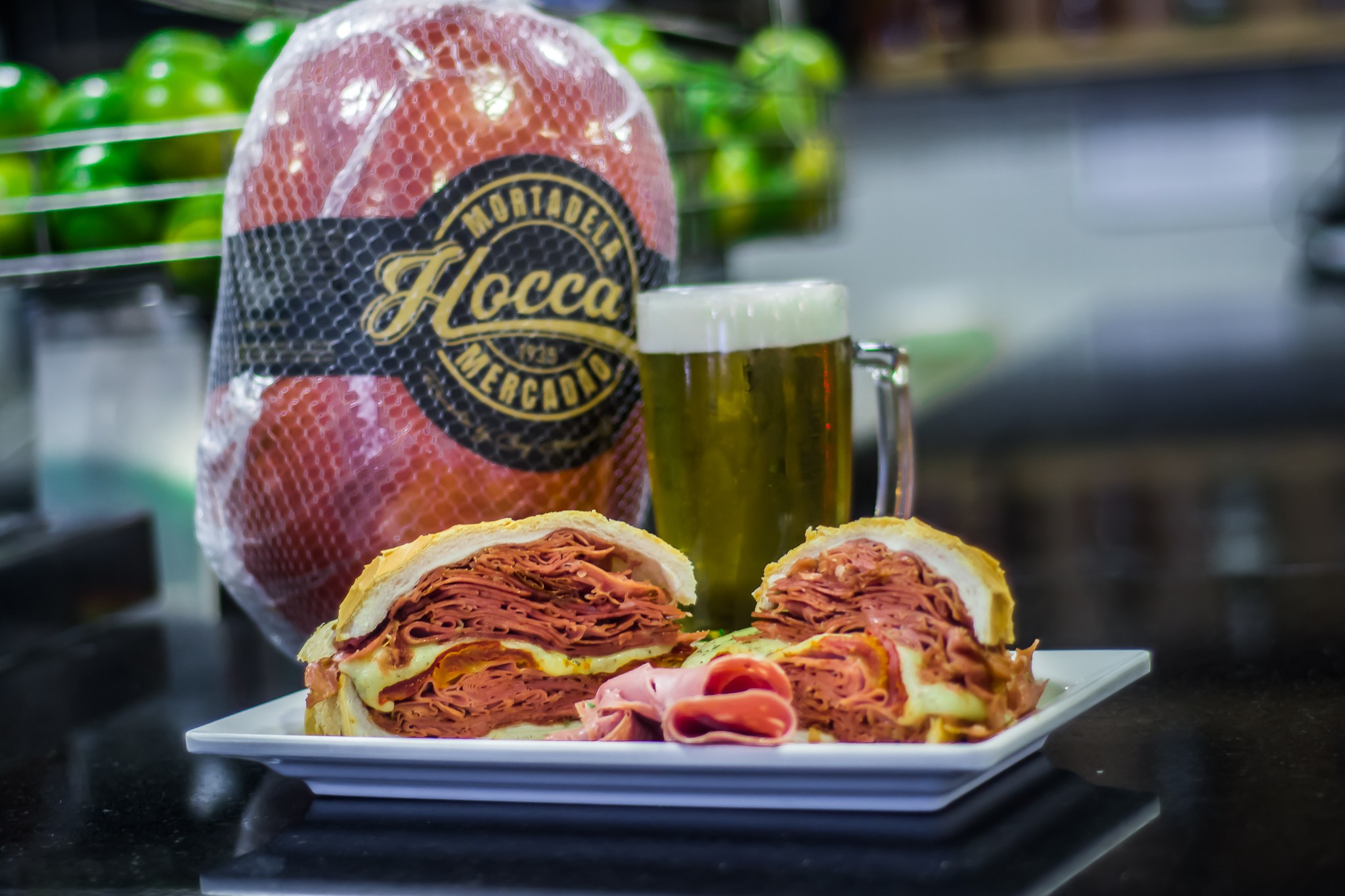 Hocca Bar: sanduíche de mortadela