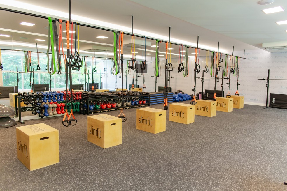 A rede SlimFit opera em espa&ccedil;os com cerca de 180 m&sup2; &mdash; Foto: Divulga&ccedil;&atilde;o