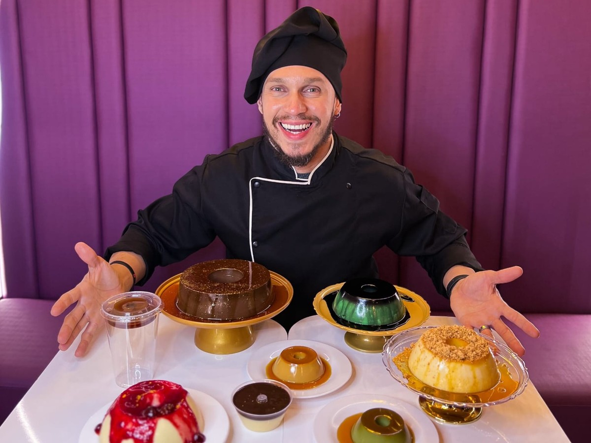 Confeiteiro fatura R$ 580 mil com pudim