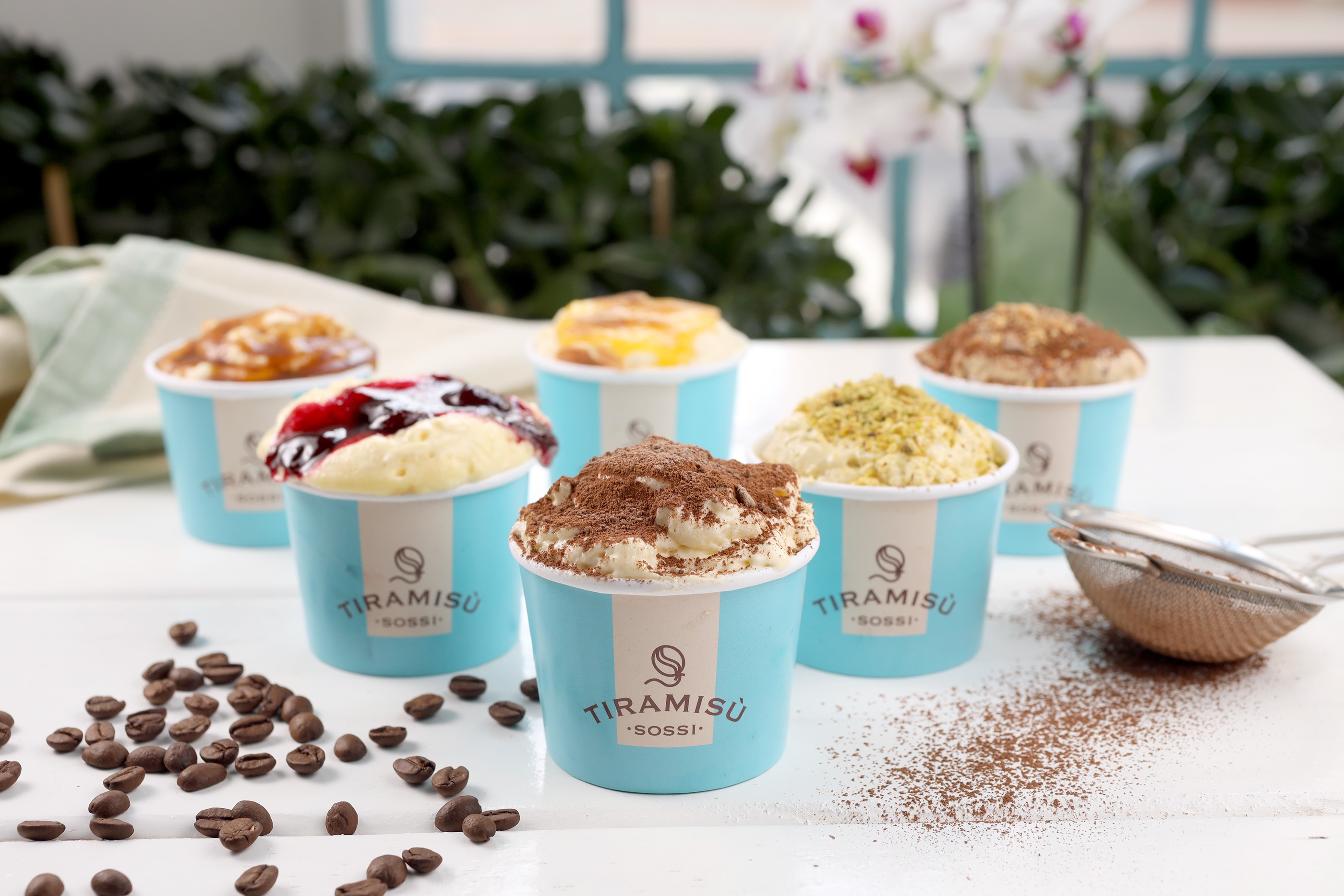 Chef começou marca de tiramissú...