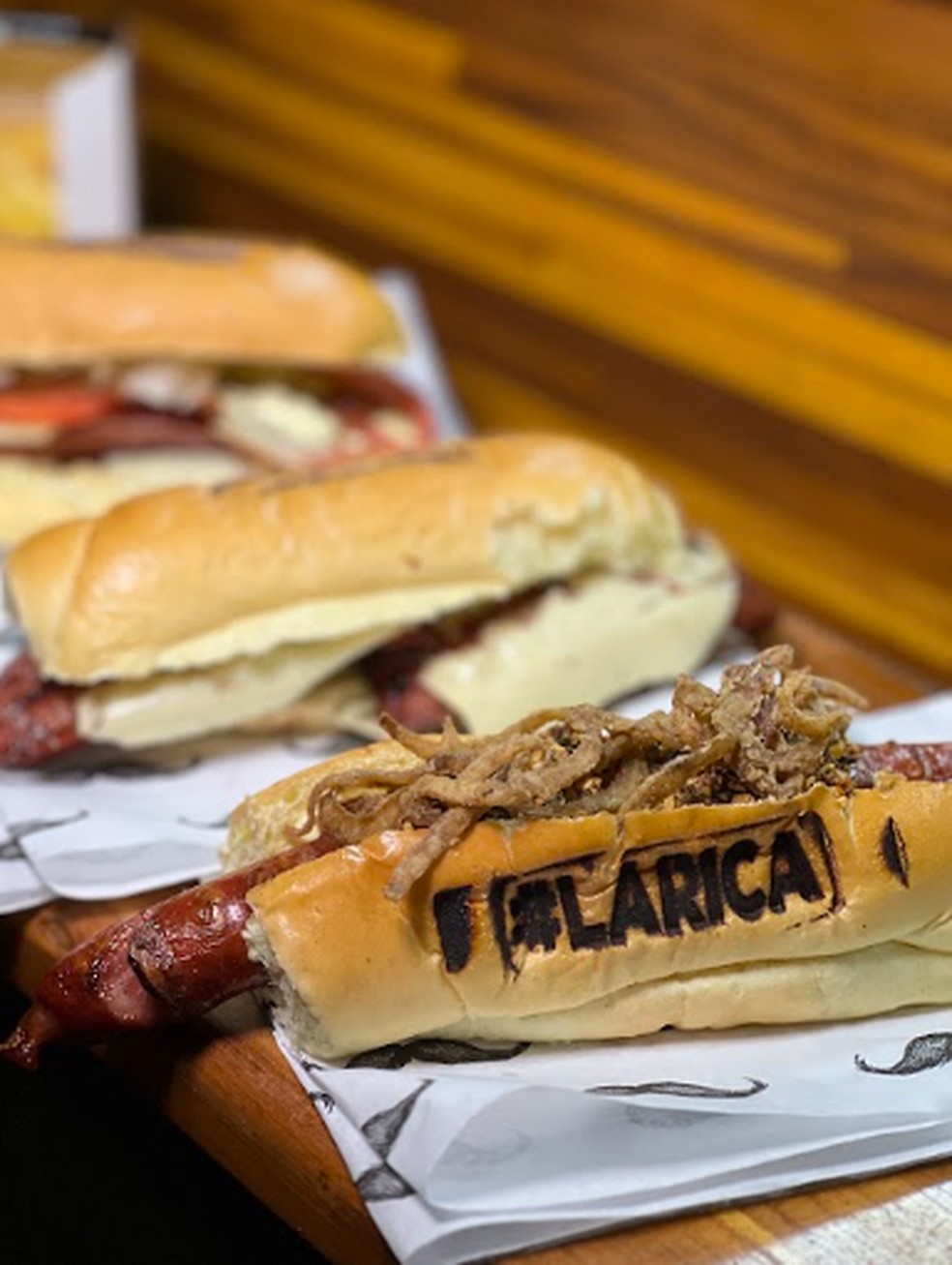Combos da Seu Vidal: menu tem opções de lanches "laricas" — Foto: Divulgação