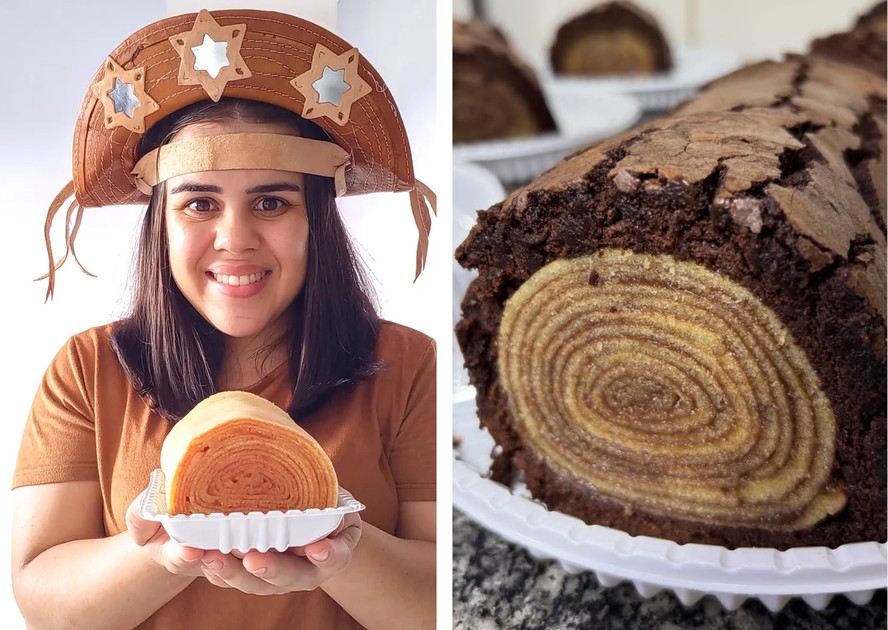 Tatiana Marques é conhecida como Tati Bolo de Rolo
