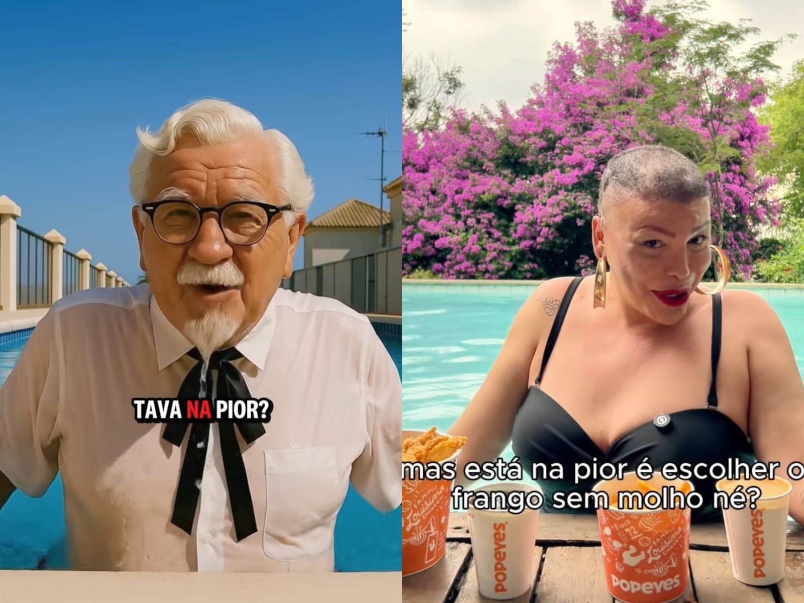 'Se isso é estar na pior': KFC é criticado por usar meme em campanha ...
