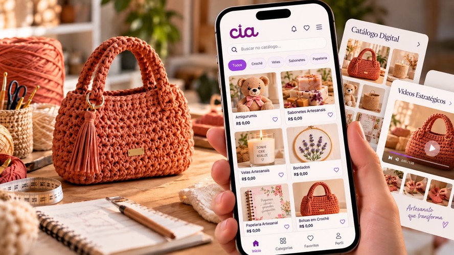 IA e vendas: app ajuda artesãs a criar vitrine digital