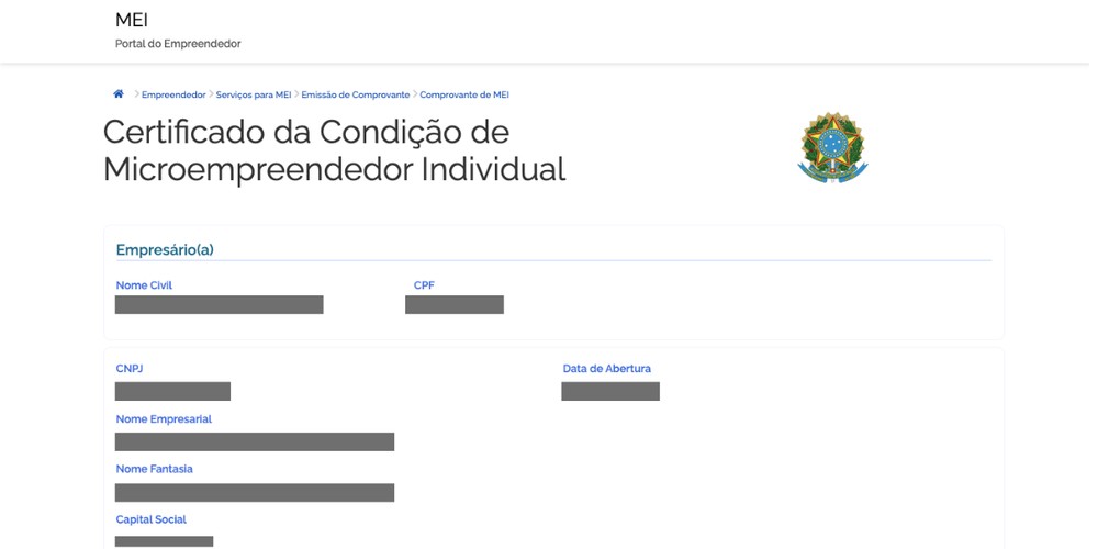 Como consultar MEI pelo CPF