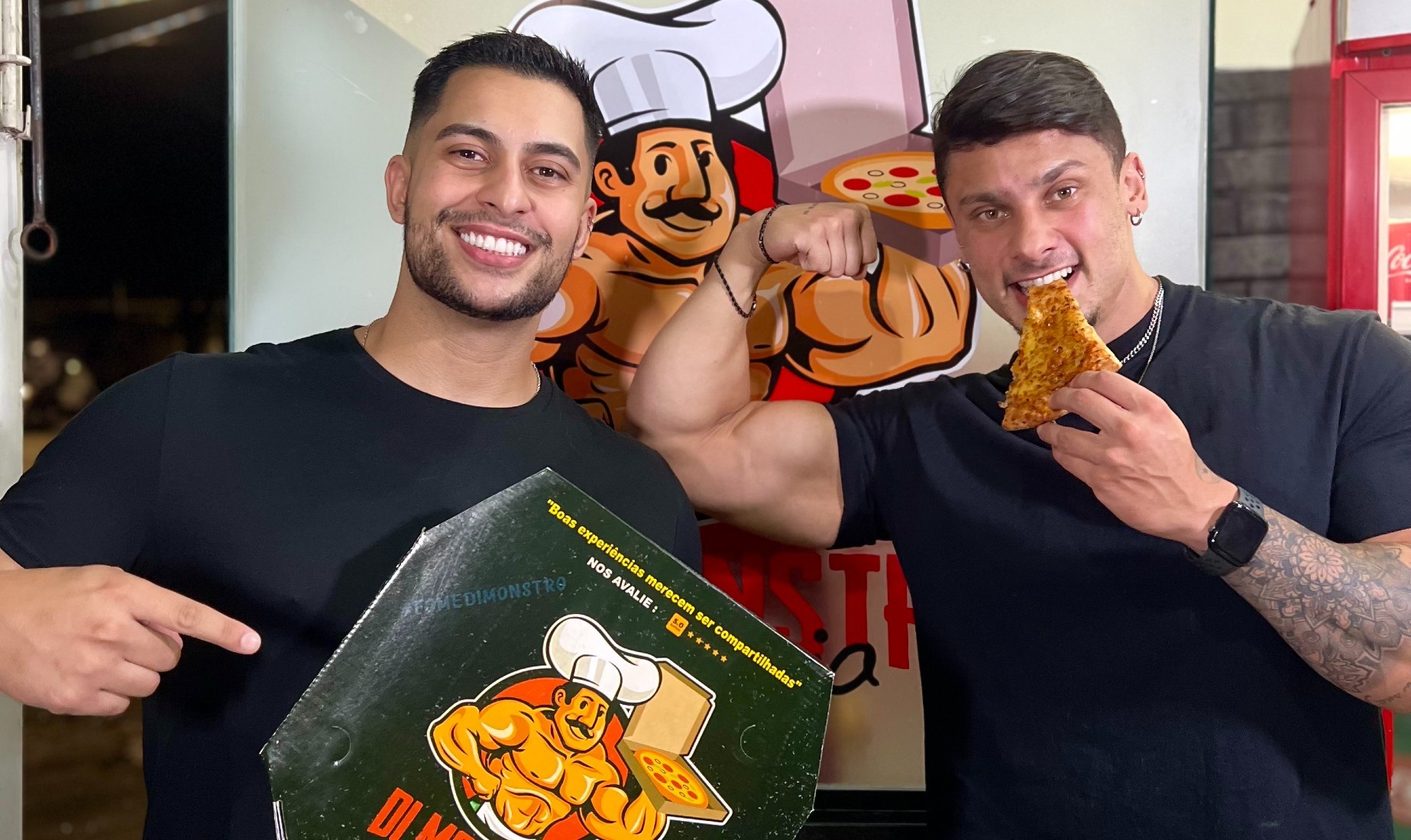 Pizzas com whey para marombeiros
