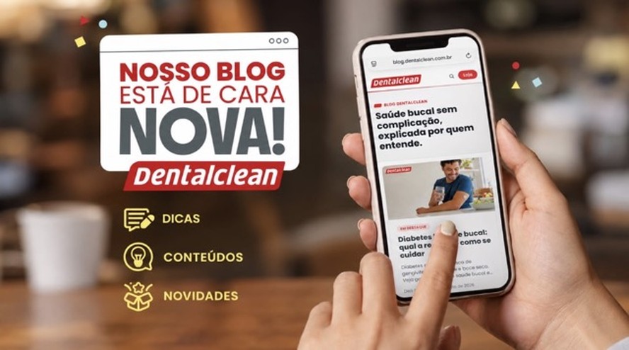Blog da Dentalclean com foco em saúde bucal
