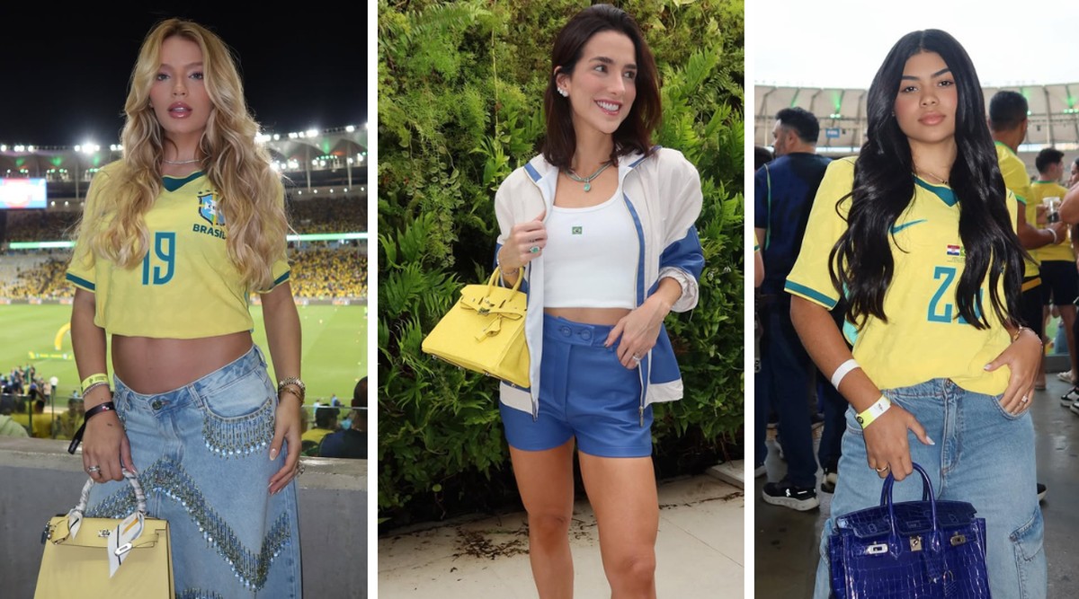 Como são as bolsas usadas pelas 'selesposas', proibidas pela Fifa