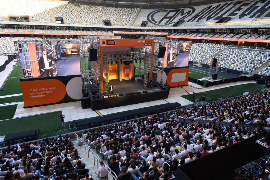 Palco do Inter Invest Summit 2026 em Belo Horizonte