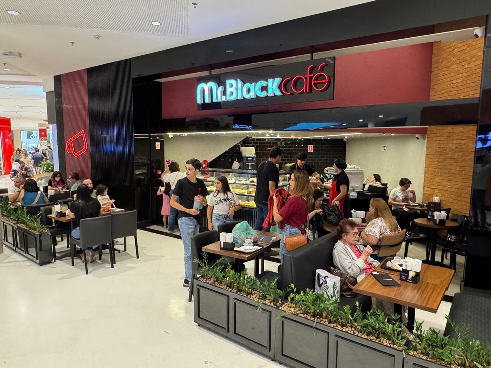 Unidade da Mr. Black Café Gourmet no ParkShopping, em Brasília (DF) — Foto: Divulgação