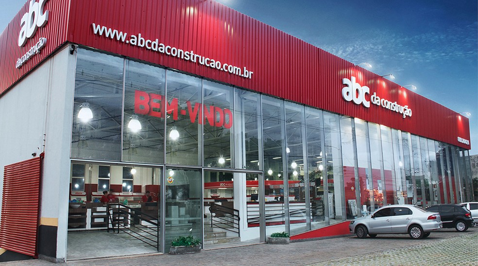Fachada de uma das lojas próprias do ABC da Construção — Foto: Divulgação