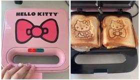 Quem vende e quanto custa a sanduicheira da Hello Kitty