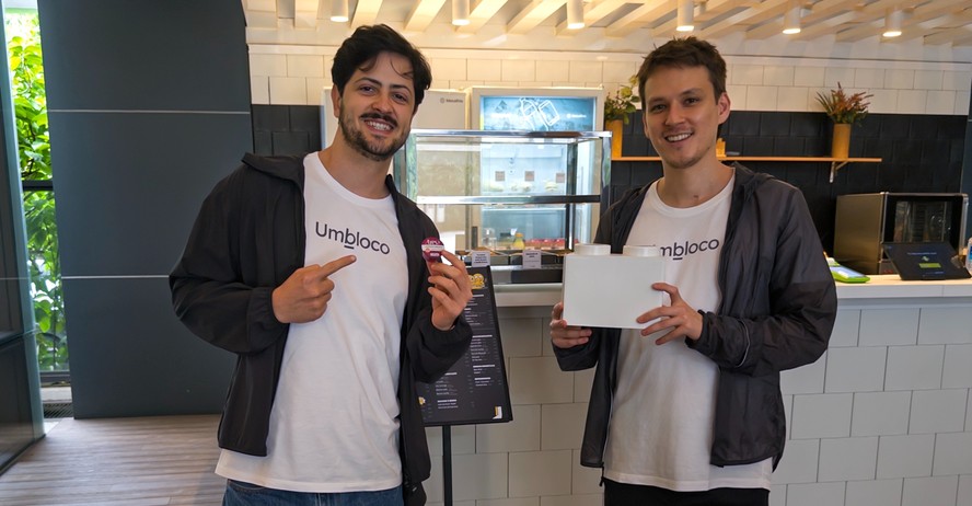 Lucas Lopes (CEO) e Fabio Iori, os cofundadores da Umbloco
