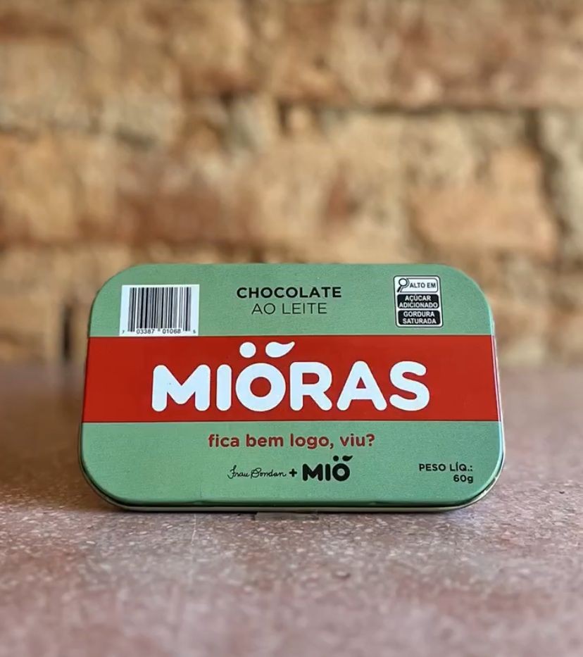 Embalagem de chocolate viraliza