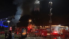 Princípio de incêndio atinge restaurante no Rio