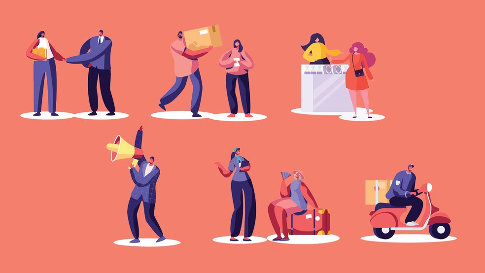 Quem fatura com os megaeventos — Foto: Ilustração: Getty Images