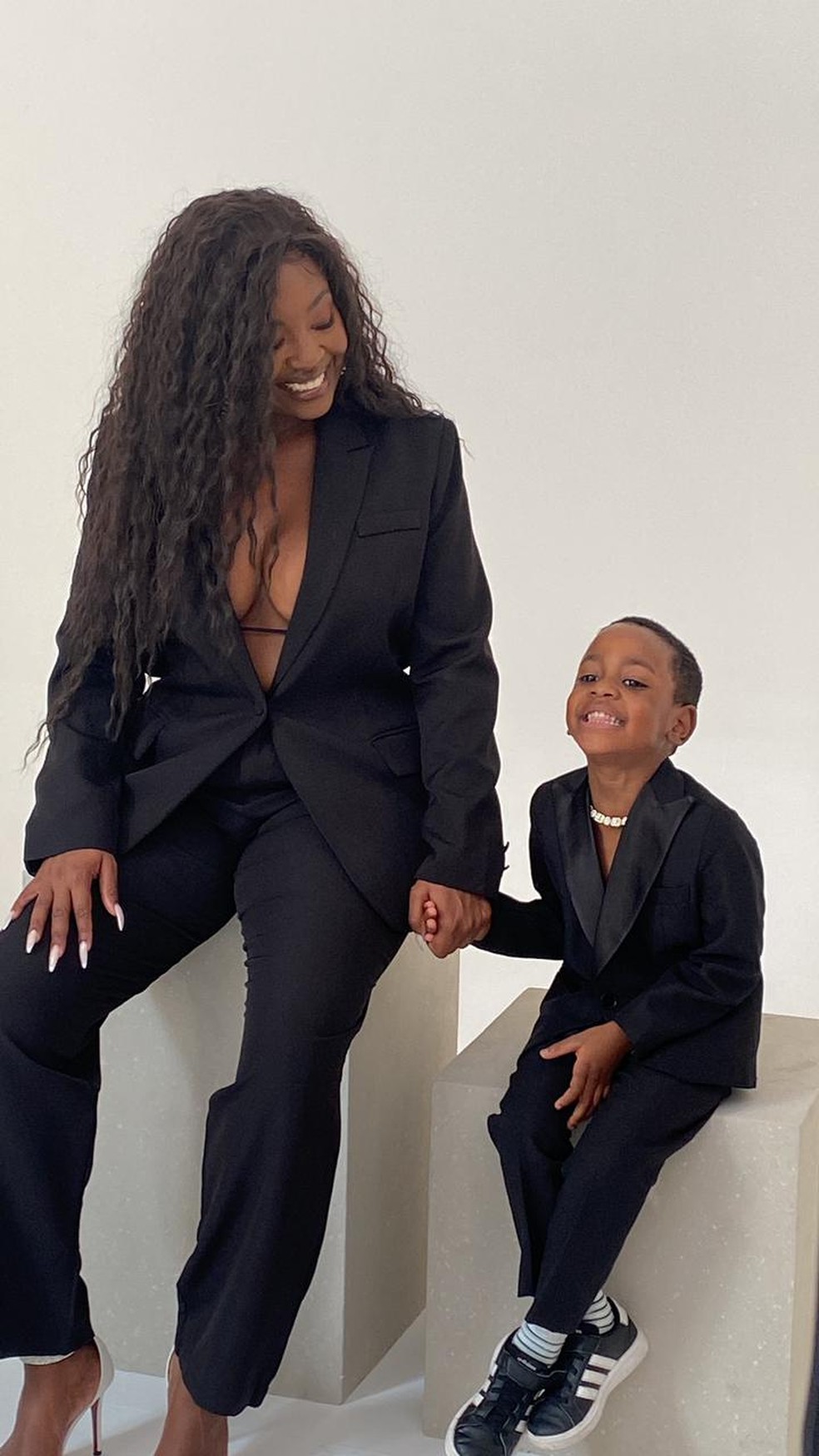 A empreendedora compartilha que seu filho é a principal razão da existência do negócio — Foto: Reprodução/Instagram