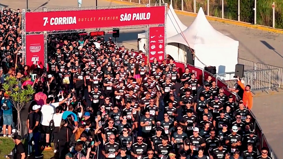Corrida Outlet Premium - Itupeva (SP) — Foto: Divulgação