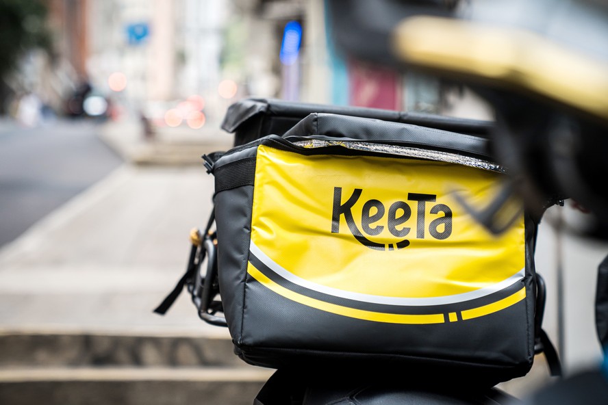 Mapa do Brasil destacando cidades do interior onde a Keeta está expandindo suas operações de delivery