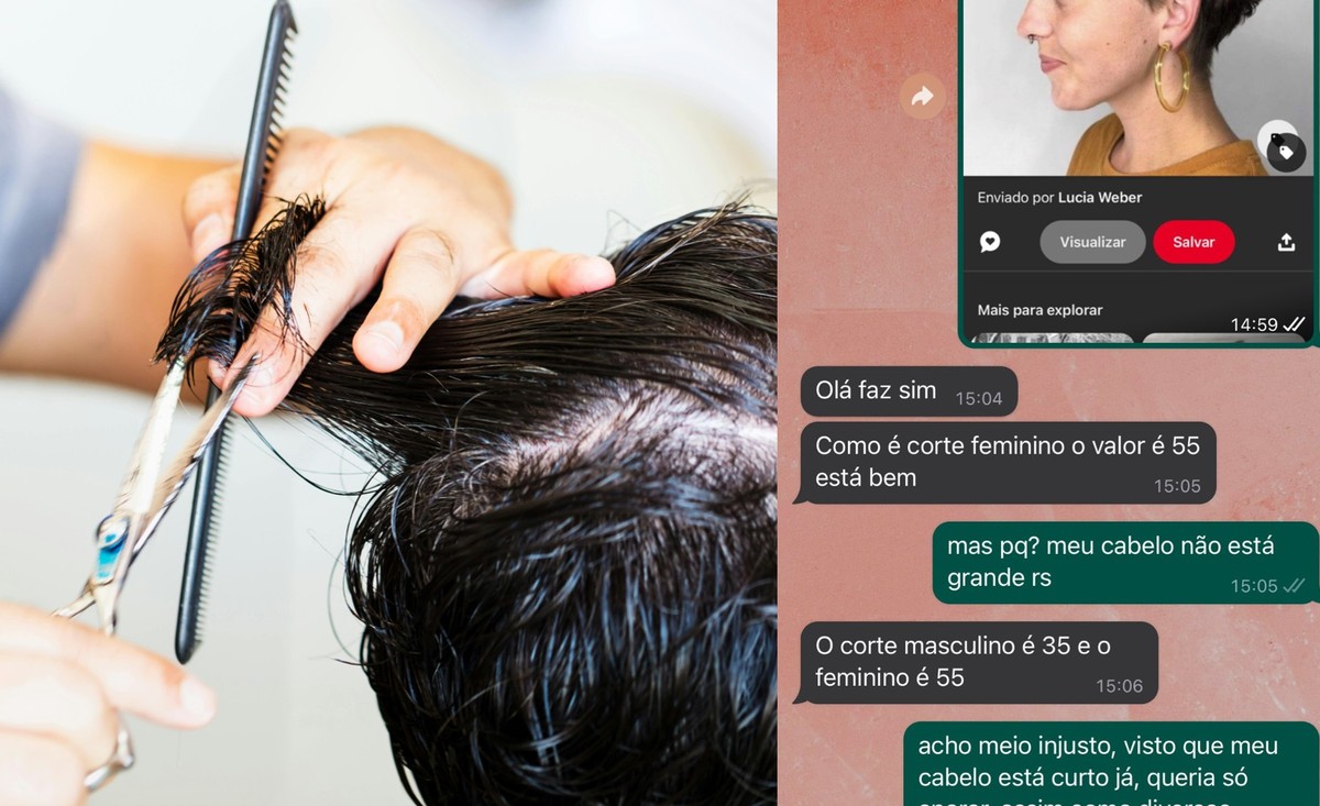 Un cliente se queja de que los cortes de pelo de las mujeres son más caros que los de los hombres se vuelve viral: 'Injusto' |  Medios de comunicación social