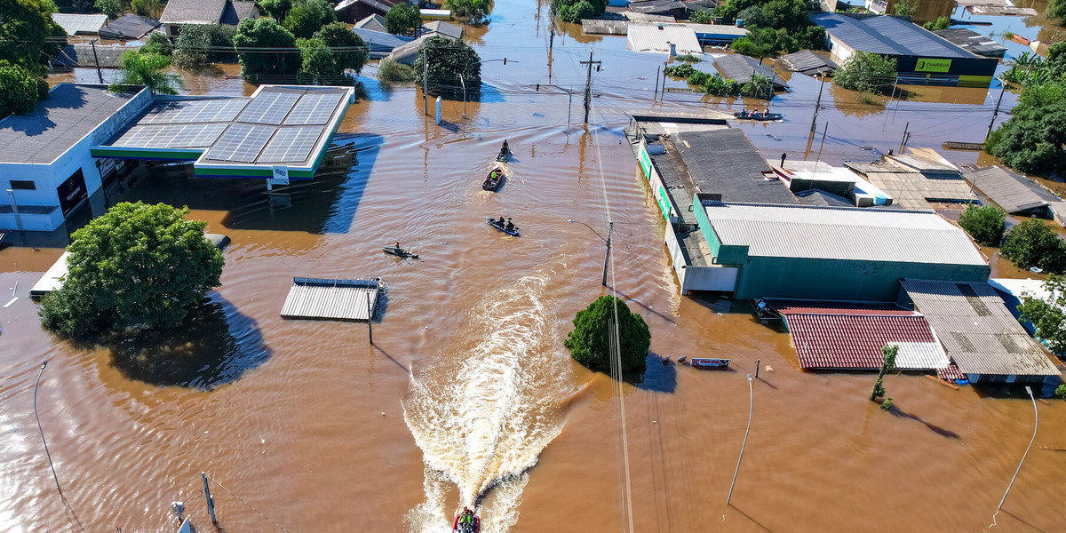 Enchentes afetam mais de 80% da atividade econômica no RS, estima Fiergs