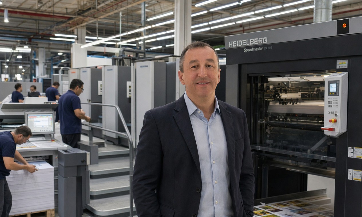 Empreendedor aposta em tecnologia para inovar na gráfica da família